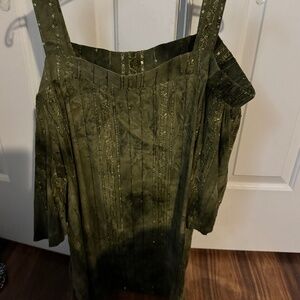 Off the shoulder blouse